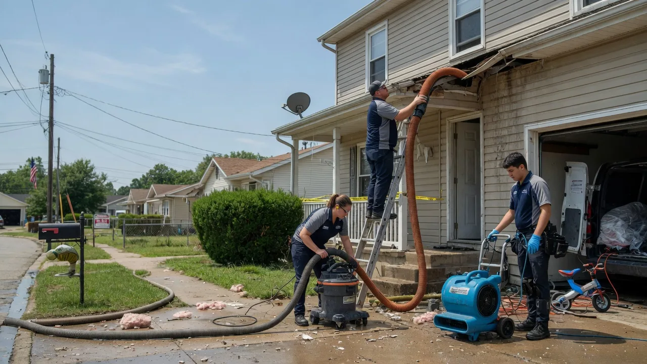 Water Damage Restoration in Doyline, LA near me
